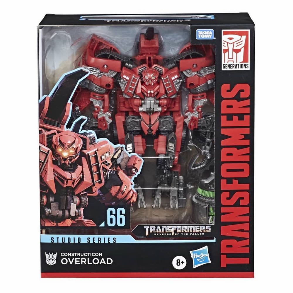 66 Overload 2nd Robot Mode - Hasbro (Studio Series) action figure collectible [Barcode 630509905348] - Main Image 4