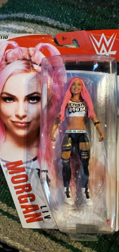 Liv Morgan - Mattel Wwe (Wwe Basic Series 110) action figure collectible [Barcode 887961834659] - Main Image 2