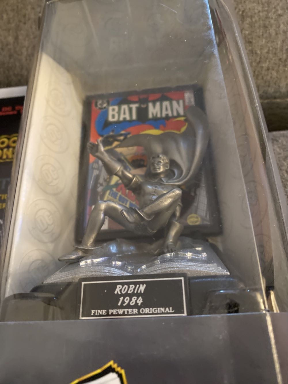 DC Comic Book Champions Pewter Robin - DC Direct action figure collectible - Main Image 3