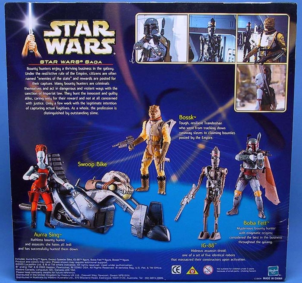 Ultimate Bounty - Hasbro (Star Wars - Blue Series) action figure collectible [Barcode 076930321324] - Main Image 2