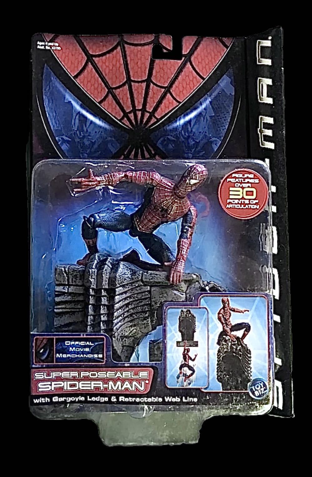 Spider-Man - Toy Biz (Spider-Man 2) action figure collectible [Barcode 035112438090] - Main Image 2