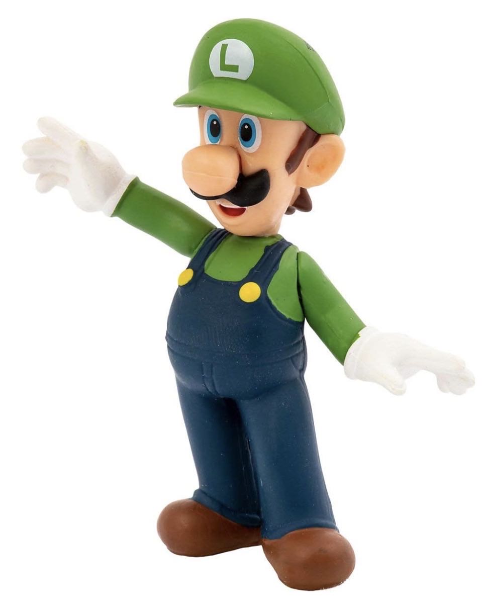 Super Mario Luigi - JAKKS Pacific, Inc. (Nintendo) action figure collectible [Barcode 192995404687] - Main Image 2
