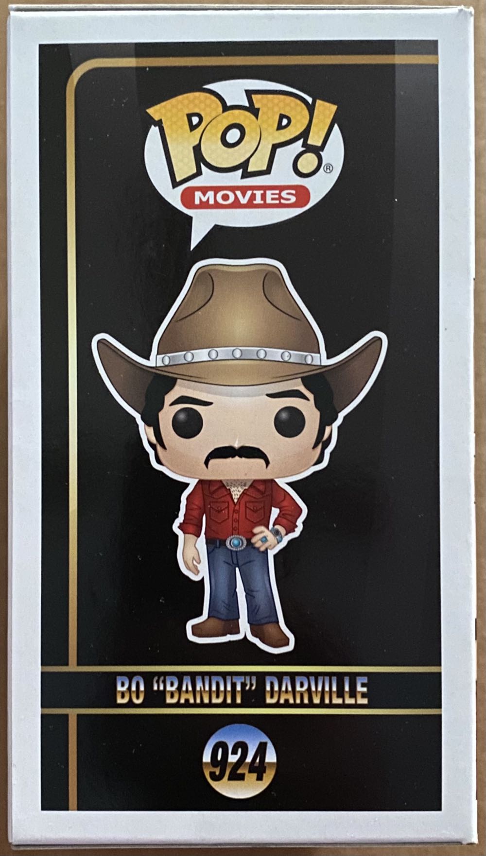 Pop! Movies (Smokey And The Bandit): #924 Bo “Bandit” Darville - Funko (Smokey And The Bandit) action figure collectible [Barcode 889698470834] - Main Image 2