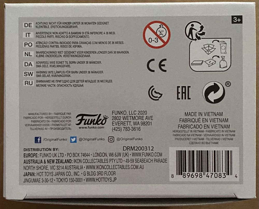 Pop! Movies (Smokey And The Bandit): #924 Bo “Bandit” Darville - Funko (Smokey And The Bandit) action figure collectible [Barcode 889698470834] - Main Image 4