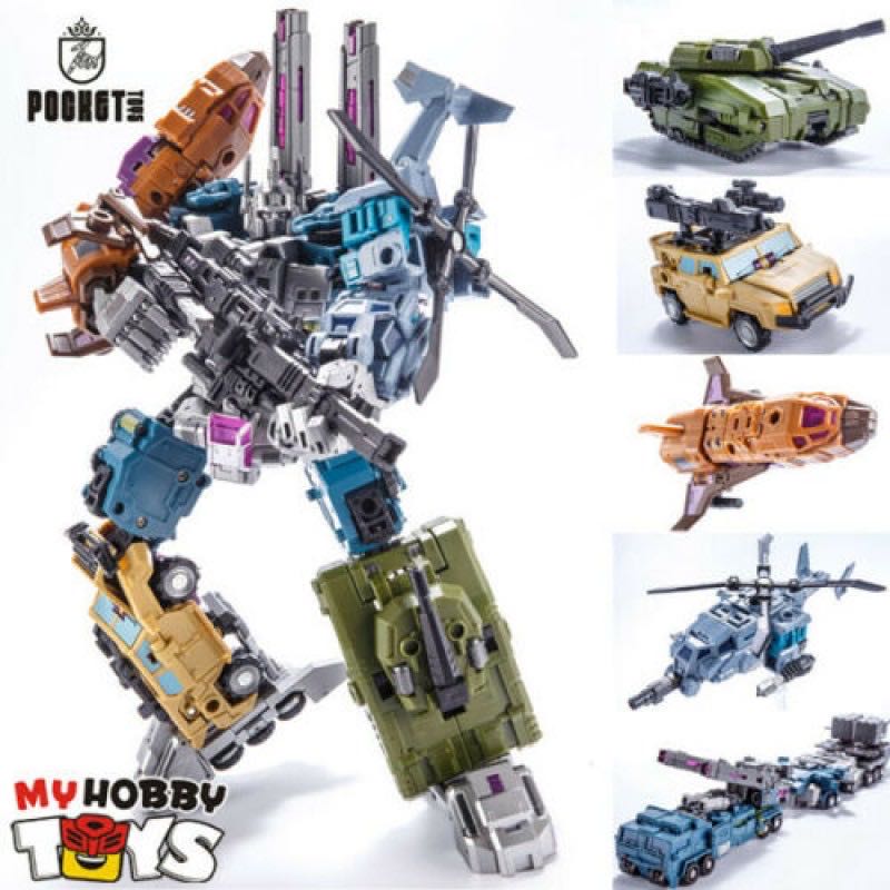 Pocket Toys PL0-PL5 Ruiner B.(Bruticus) - Pocket Toys (G1) action figure collectible - Main Image 4