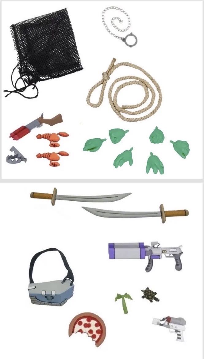 TMNT Neca Toon- Slash & Leatherhead - NECA, Inc. (Teenage Mutant Ninja Turtles) action figure collectible - Main Image 4