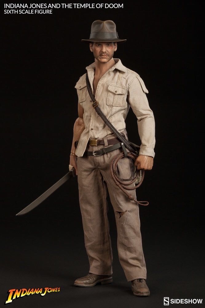 Indiana Jones (ToD) - Sideshow Collectibles action figure collectible [Barcode 747720225824] - Main Image 2