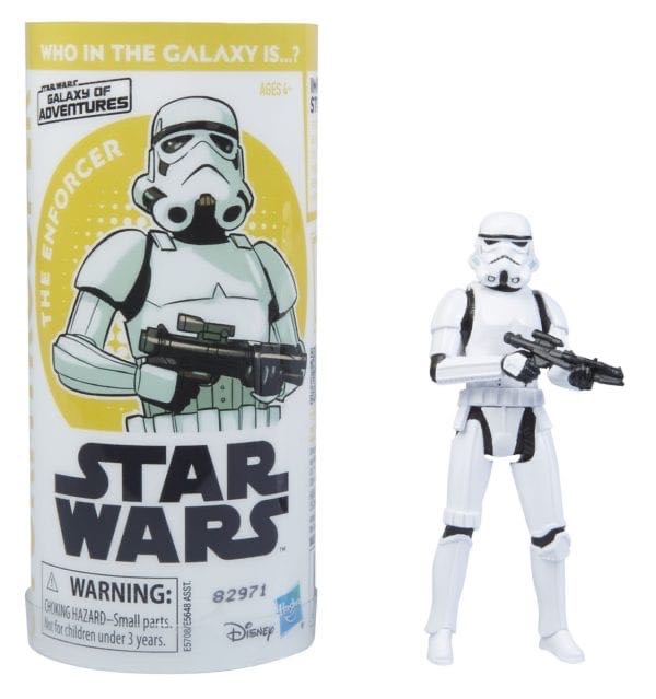 Imperial Stormtrooper - Hasbro (Star Wars Galaxy of Adventures) action figure collectible [Barcode 630509783182] - Main Image 2