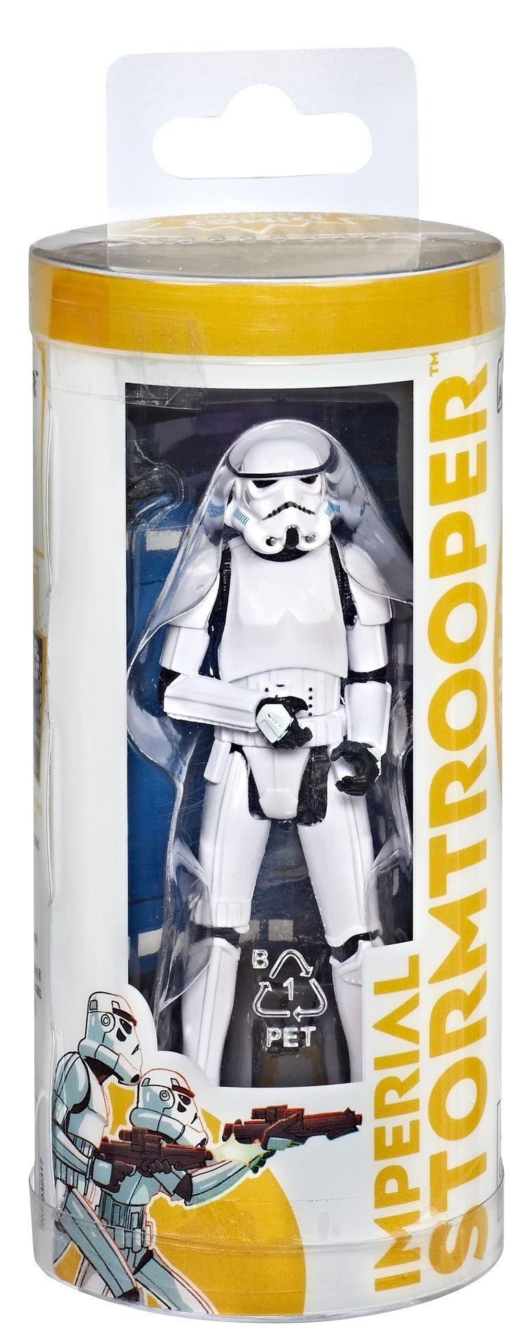 Imperial Stormtrooper - Hasbro (Star Wars Galaxy of Adventures) action figure collectible [Barcode 630509783182] - Main Image 3