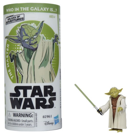 Yoda - Hasbro (Star Wars Galaxy of Adventures) action figure collectible [Barcode 630509783175] - Main Image 2