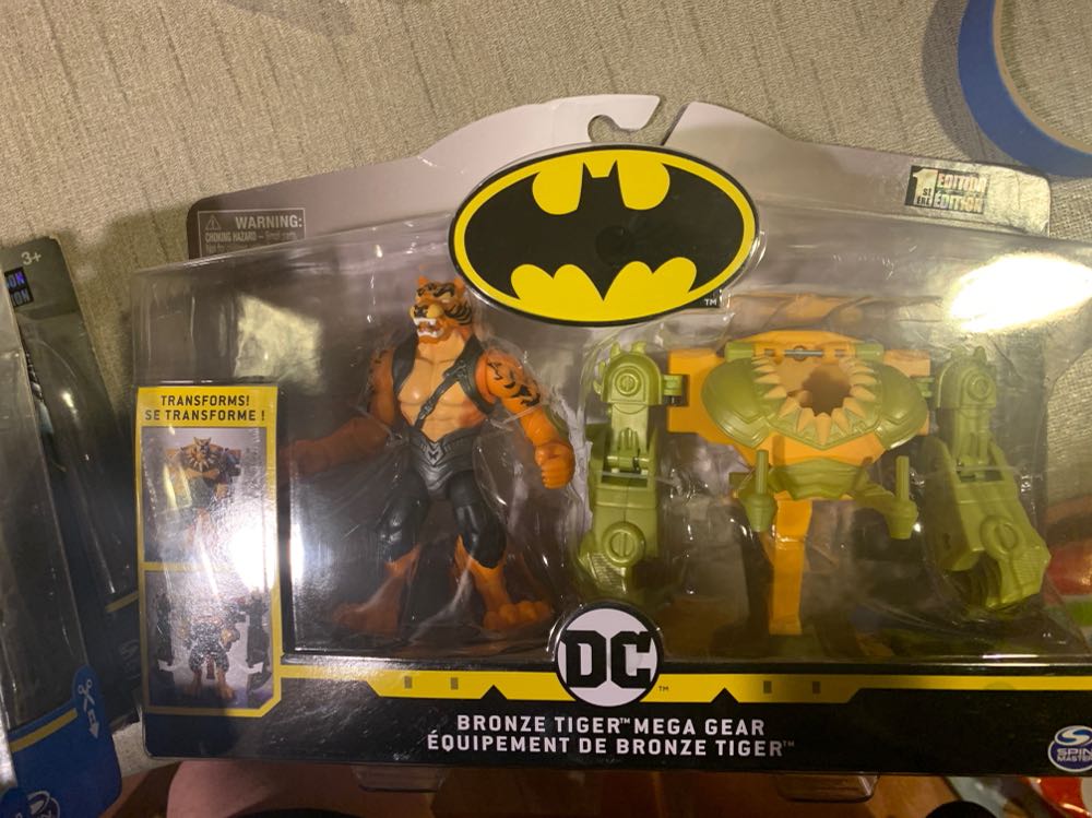 Spin master bronze tiger mega gear  action figure collectible - Main Image 1