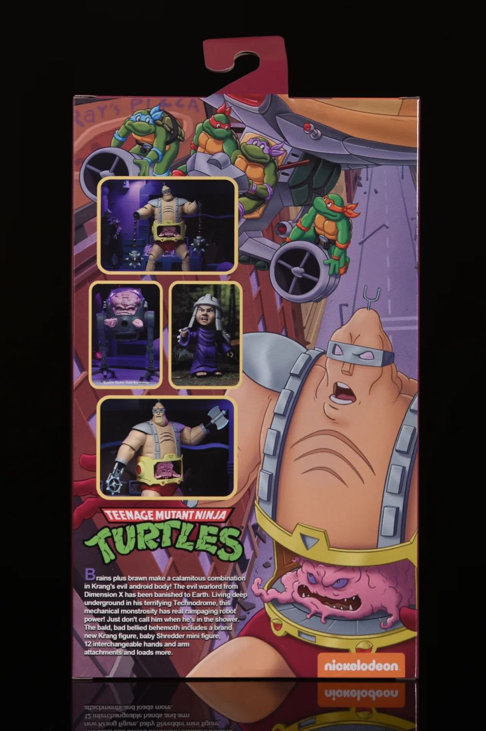 Krang (Ultimate Android Krang) - Neca/Reel Toys (Teenage Mutant Ninja Turtles) action figure collectible [Barcode 634482541579] - Main Image 4
