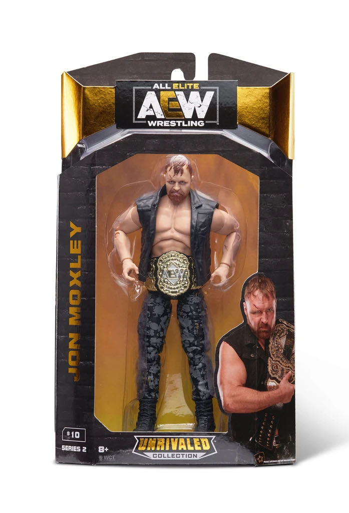 AEW Jon Moxley - Jazwares LLC (AEW Unrivaled Collection Series 2) action figure collectible [Barcode 191726376996] - Main Image 4