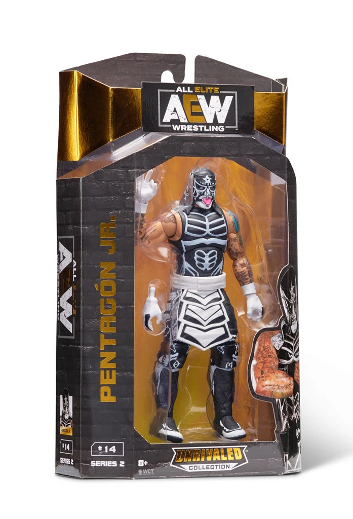 Pentagon Jr. - Jazwares (AEW Unrivaled Series 2) action figure collectible [Barcode 191726377030] - Main Image 4