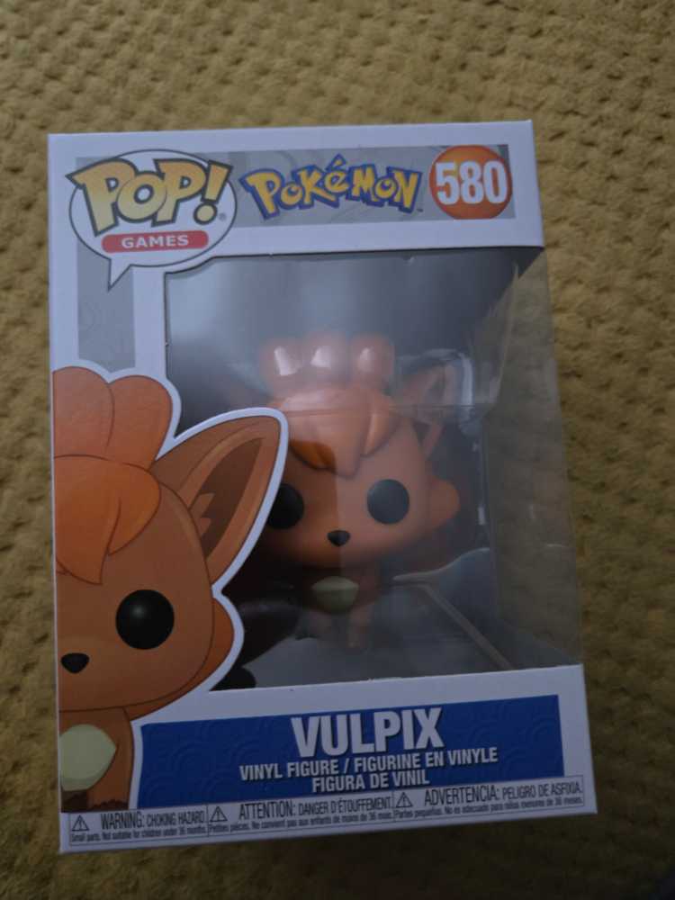 Pokemon: Vulpix # 580  action figure collectible [Barcode 889698468633] - Main Image 2