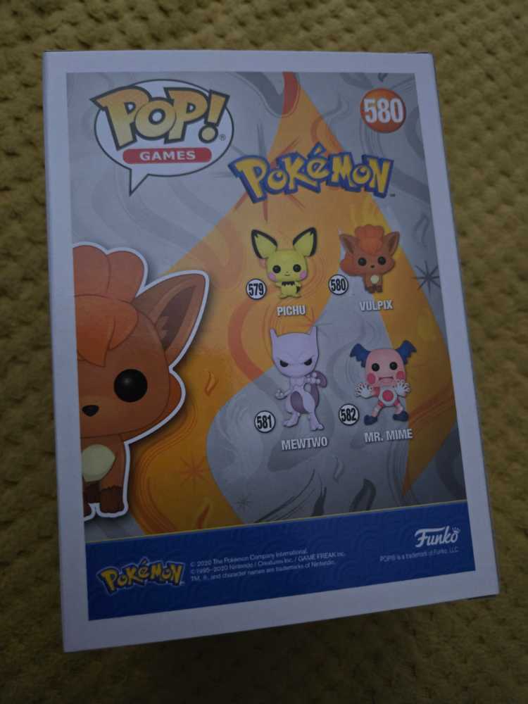 Pokemon: Vulpix # 580  action figure collectible [Barcode 889698468633] - Main Image 3