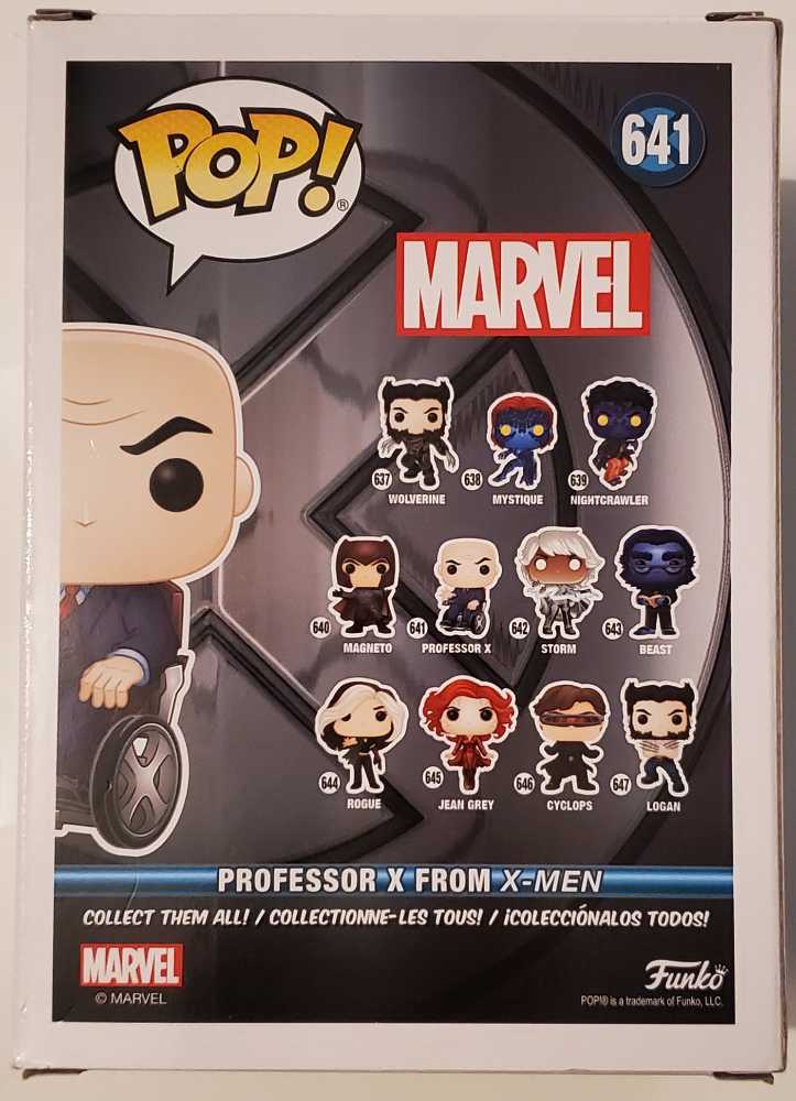 Funko X-Men #641 Professor X - Marvel: X-Men 20th Anniversary - Funko (Funko Pop) action figure collectible [Barcode 889698492874] - Main Image 4