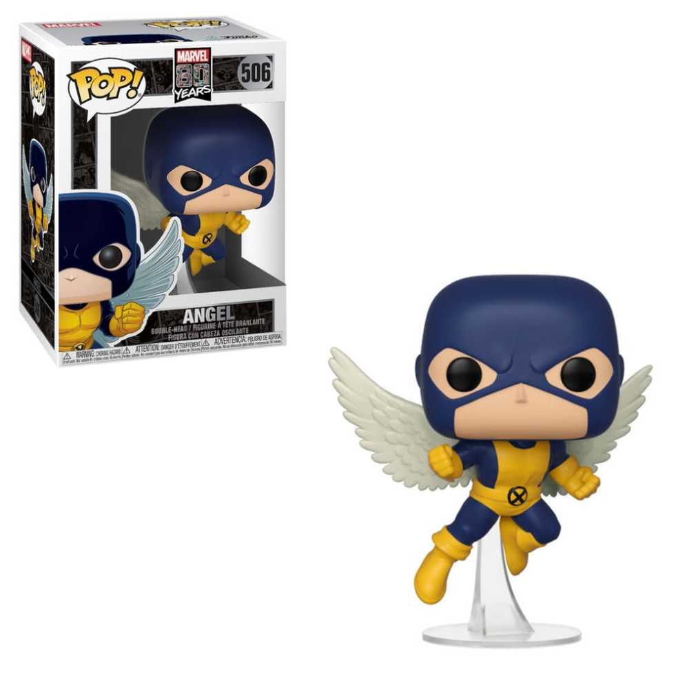 Funko POP!#506 X-Men Angel - Funko (Marvel Comics 80th Anniversary) action figure collectible [Barcode 889698407151] - Main Image 4