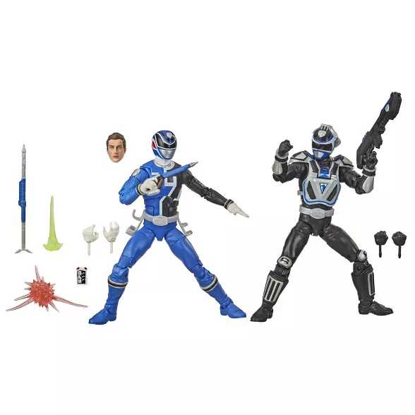 Power Rangers: S.P.D. - Blue Ranger (B-Squad) - Hasbro (Power Rangers Lightning Collection) action figure collectible [Barcode 5010993797691] - Main Image 2