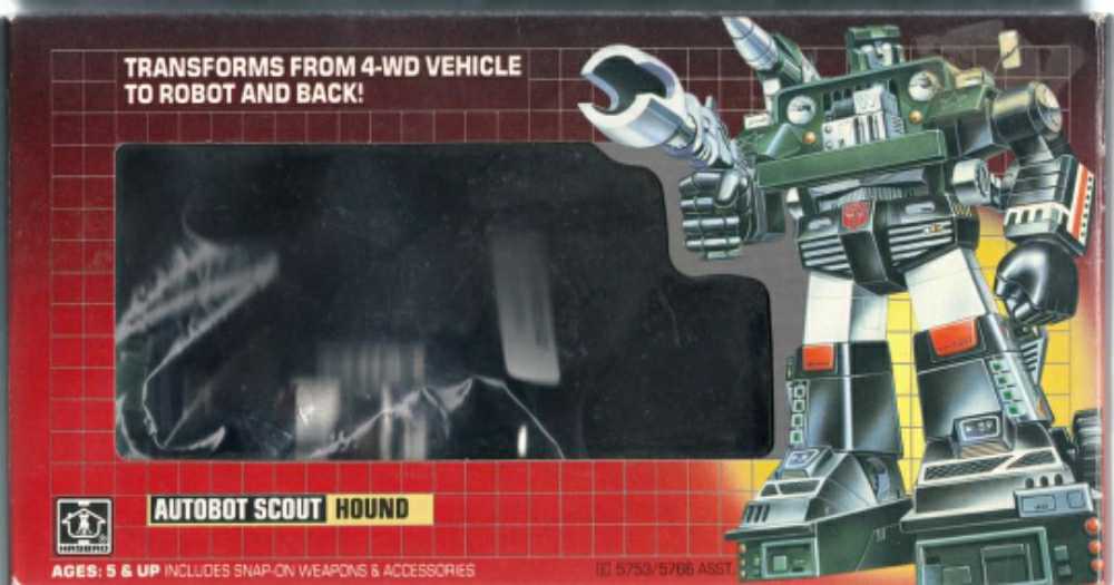 Hound 1st Boxed 1984 Cars - Hasbro (1984) action figure collectible [Barcode 03894705] - Main Image 1