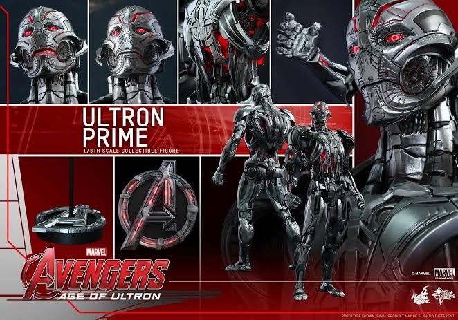 Ultron Prime  - Hot Toys (Avangers Age Of Ultron) action figure collectible [Barcode 4897011176505] - Main Image 4