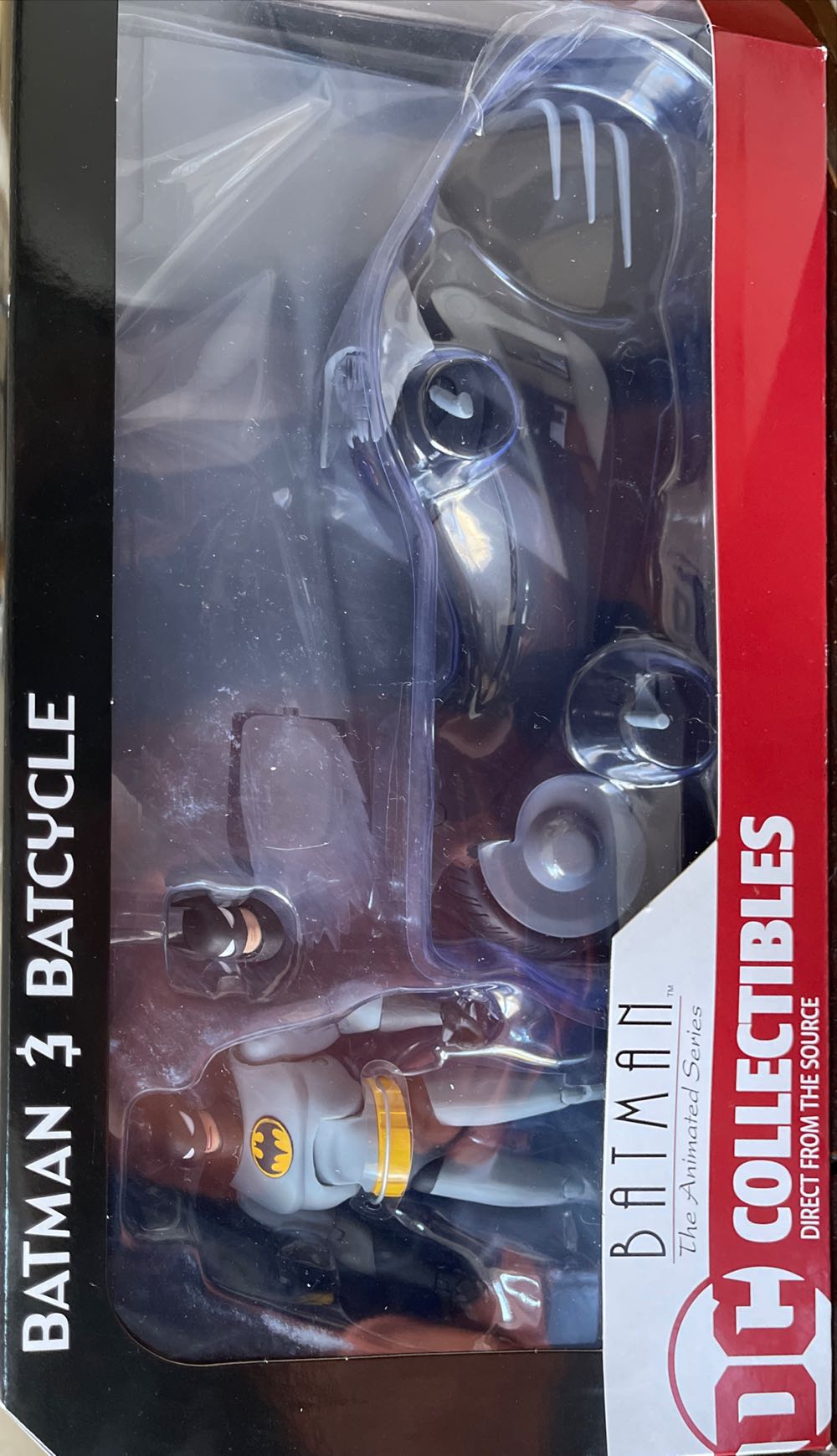 Batman & Batcycle - DC Direct (Batman: The Animated Series) action figure collectible [Barcode 761941352190] - Main Image 2
