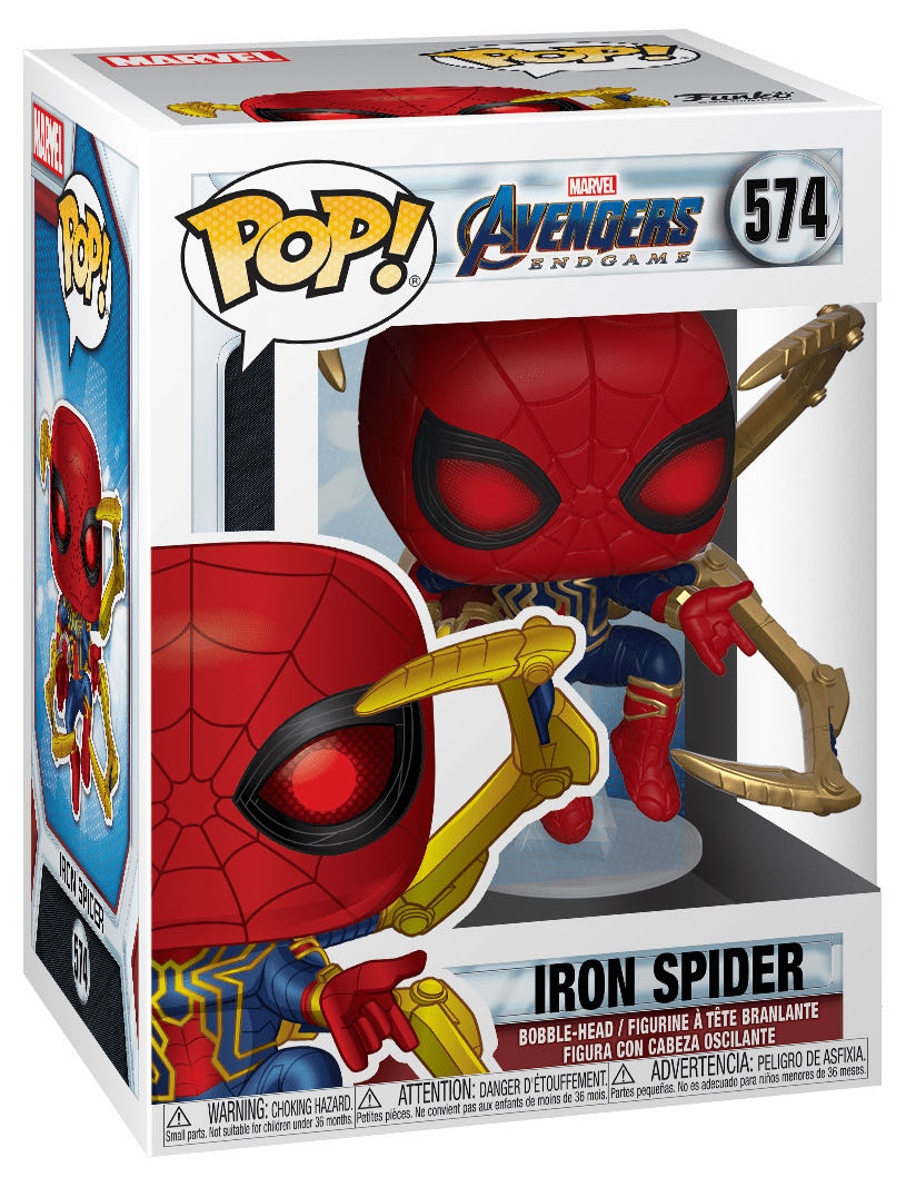 Iron Spider (Avengers Endgame) 574 - Funko (Avengers Endgame) action figure collectible [Barcode 889698451383] - Main Image 2