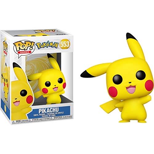 Pokémon: Waving Pikachu Vinyl Figure # 553  action figure collectible [Barcode 889698432634] - Main Image 1