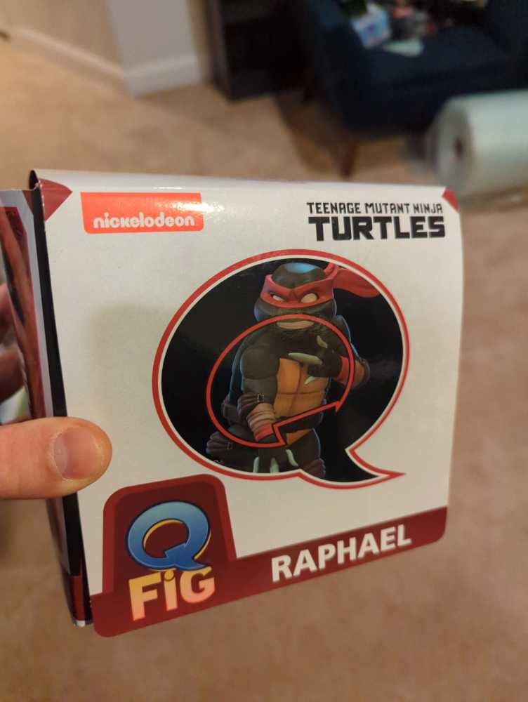 TMNT - Raphael - Q-Fig - Quantum Mechanix, Inc. (Q-Fig) action figure collectible [Barcode 812095024942] - Main Image 2