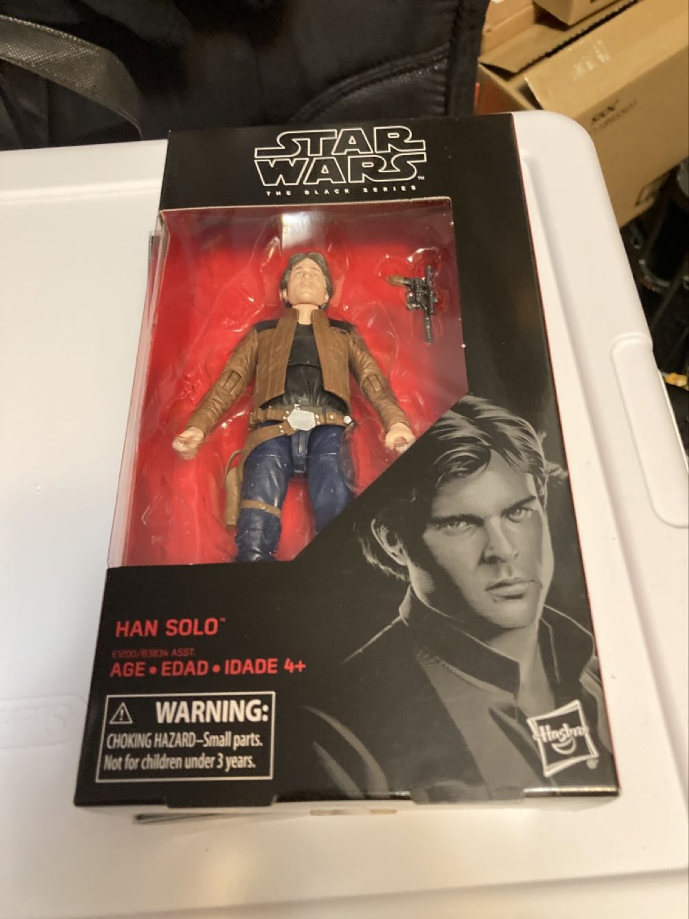 #62 Han Solo - Hasbro (Star Wars: The Black Series) action figure collectible [Barcode 630509655809] - Main Image 4