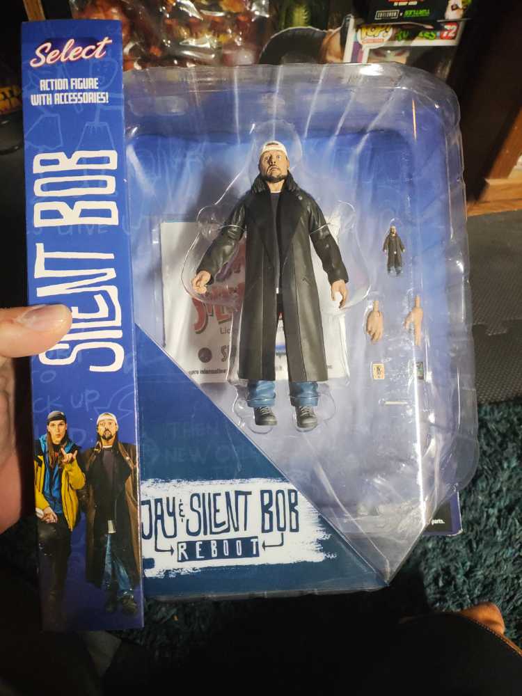 Silent Bob - FILMS - COMEDY (Jay & Silent Bob Reboot) action figure collectible [Barcode 699788838938] - Main Image 2