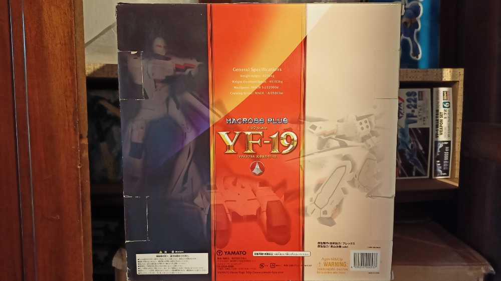 Macross Plus YF-19 Isamu 1/60 - Yamato action figure collectible [Barcode 4535255000537] - Main Image 2
