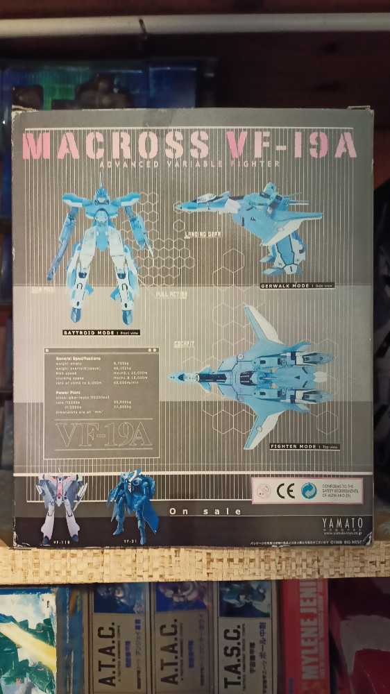 Macross VF-X 2 - VF-19A - Yamato action figure collectible [Barcode 4535255000049] - Main Image 2