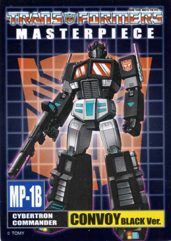 Optimus Prime Black Nemesis Prime MP-1B - Takara Tomy (Masterpiece Large Scale) action figure collectible - Main Image 4