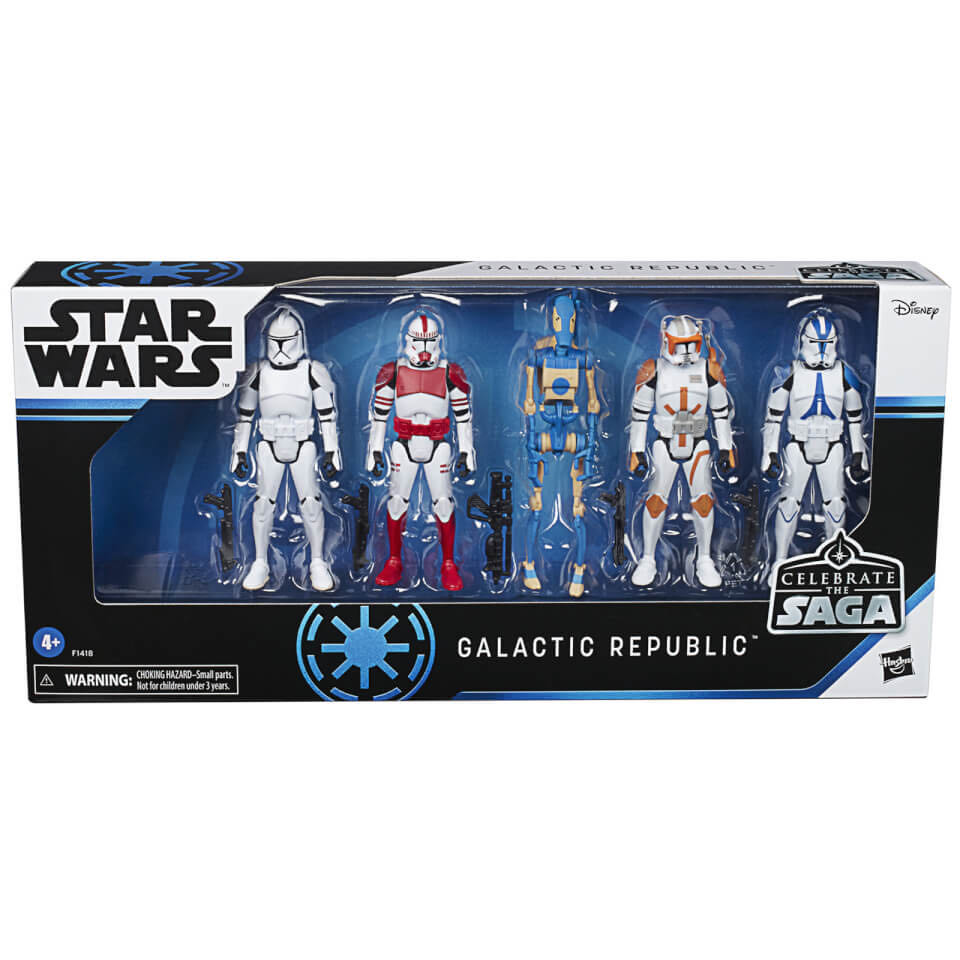 Celebrate The Saga Galactic Republic - Hasbro (Star Wars - Celebrate The Saga) action figure collectible [Barcode 5010993782550] - Main Image 2