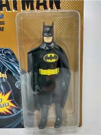 Kidz Biz DC Vintage 1989 Batman 8 Inch Retro Mego Action Figure Rare MOC  (Batman) action figure collectible [Barcode 9312260742257] - Main Image 2