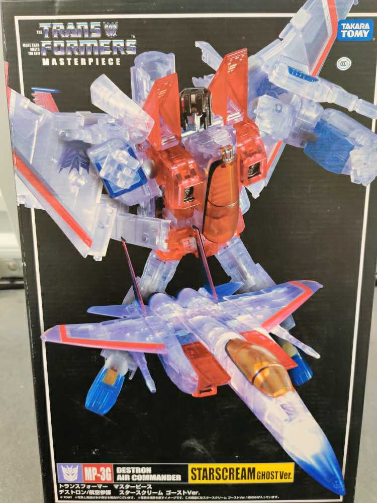 Transformers Masterpiece Starscream Ghost Ver MP-3G - Takara Tomy (Masterpiece 1986) action figure collectible [Barcode 4904810378198] - Main Image 2