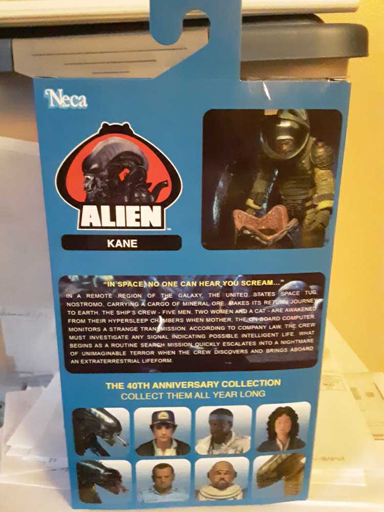 Kane - Neca (Alien) action figure collectible [Barcode 634482517031] - Main Image 2