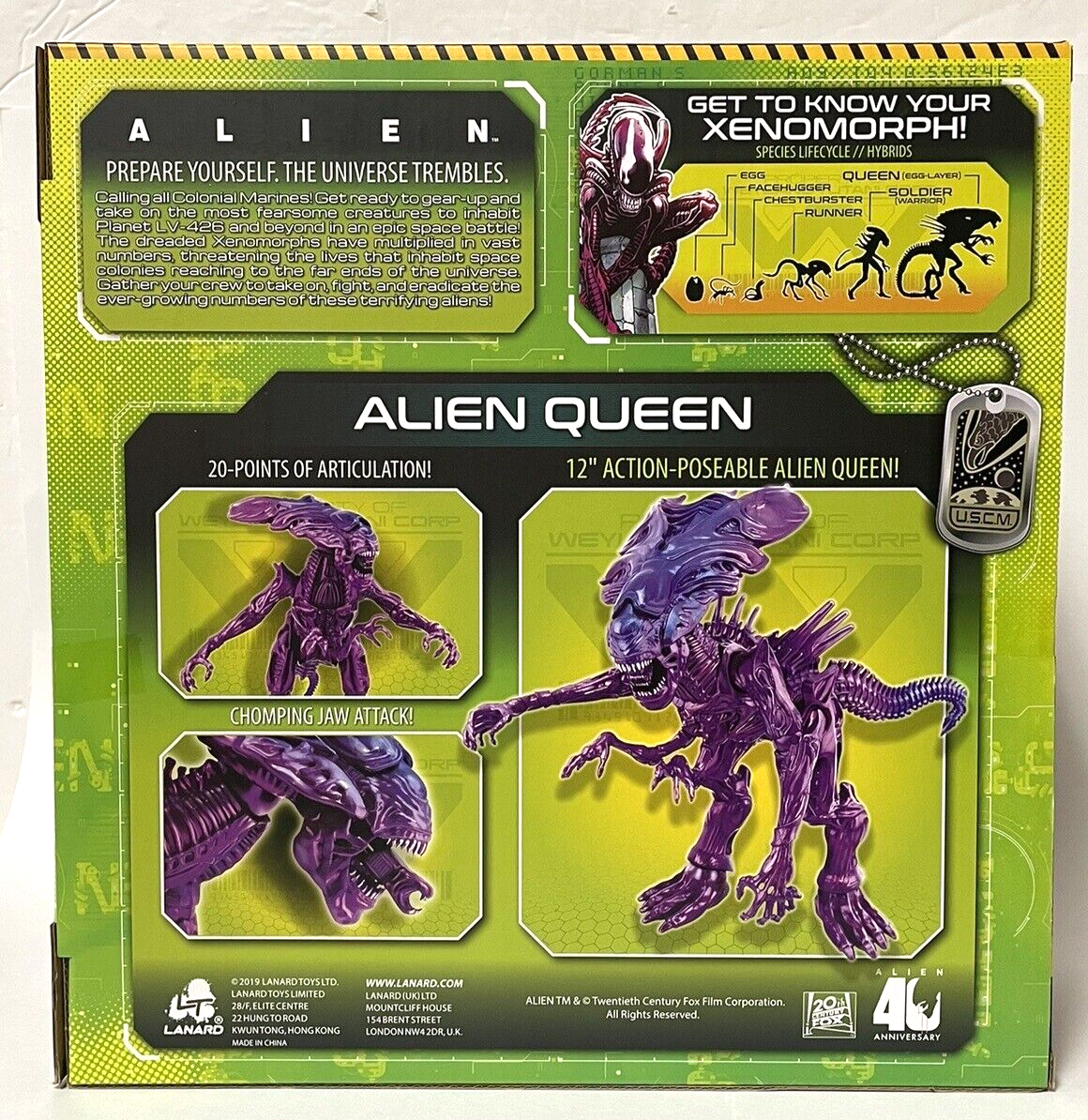Xenomorph Alien Queen - Lanard Toys (Alien) action figure collectible [Barcode 048242313090] - Main Image 3