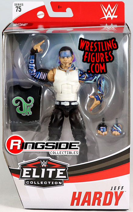 Jeff Hardy Series 75 - Mattel (Elite Collectors Edition) action figure collectible [Barcode 887961830293] - Main Image 4