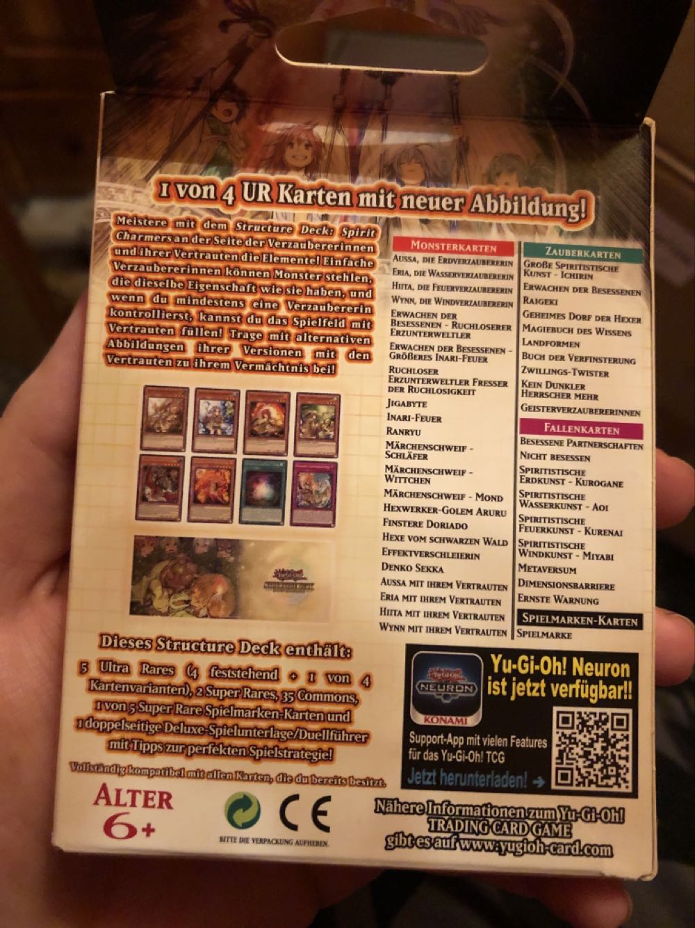 Charmers 1 Deck Spirit Charmers Structure Deck: Spirit  action figure collectible [Barcode 4012927843604] - Main Image 3