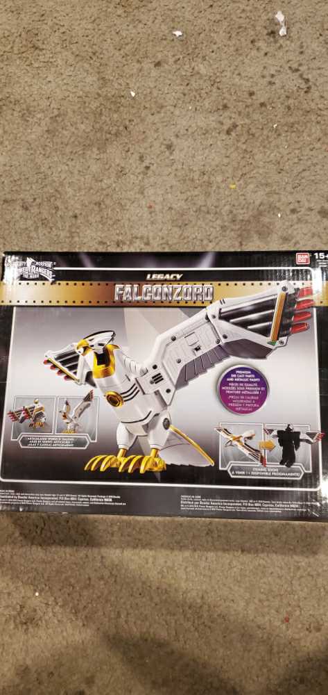 Legacy Falconzord - Bandai America (Mighty Morphin Power Rangers The Movie) action figure collectible [Barcode 4464179177738] - Main Image 2