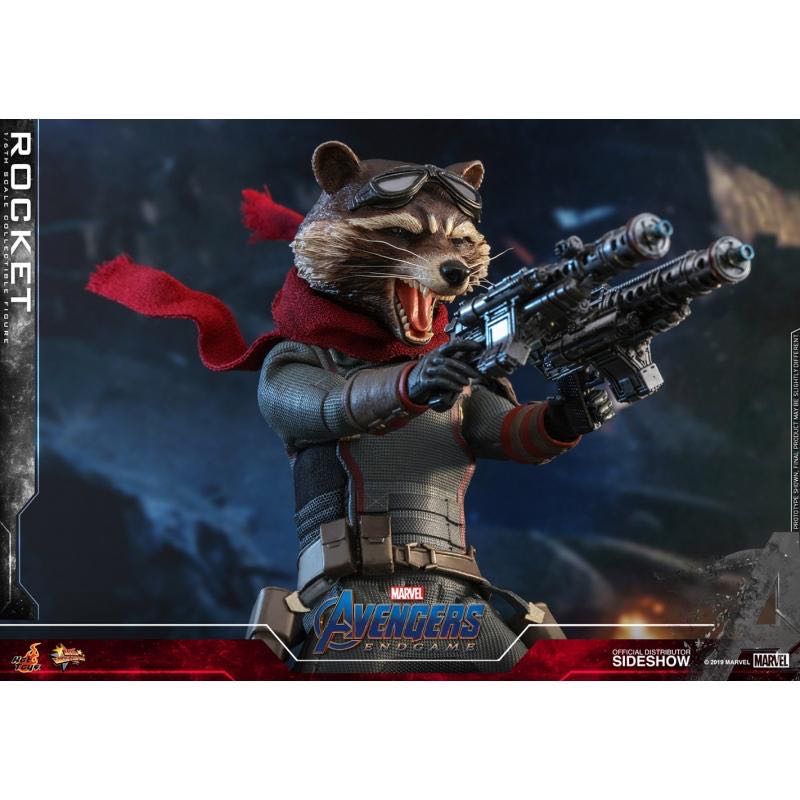 Rocket (EG) MMS 548 - Hot Toys Limited (Marvel Avengers Endgame) action figure collectible [Barcode 4895228602572] - Main Image 4