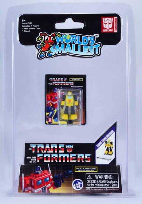 Worlds Smallest Transformers Starscream - Hasbro (Action Micro Figure) action figure collectible [Barcode 810010990204] - Main Image 4