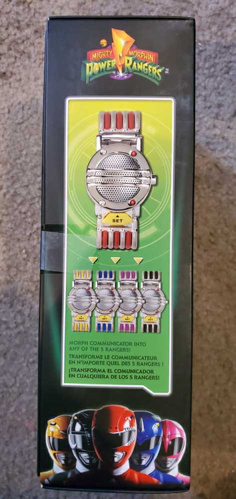 Legacy Communicator - Bandai (Legacy Mighty Morphin Power Rangers Communicator) action figure collectible [Barcode 045557974664] - Main Image 3