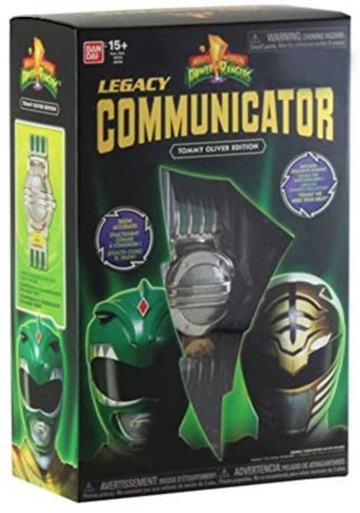 Legacy Communicator - Bandai (Legacy Mighty Morphin Power Rangers Communicator) action figure collectible [Barcode 045557974664] - Main Image 4
