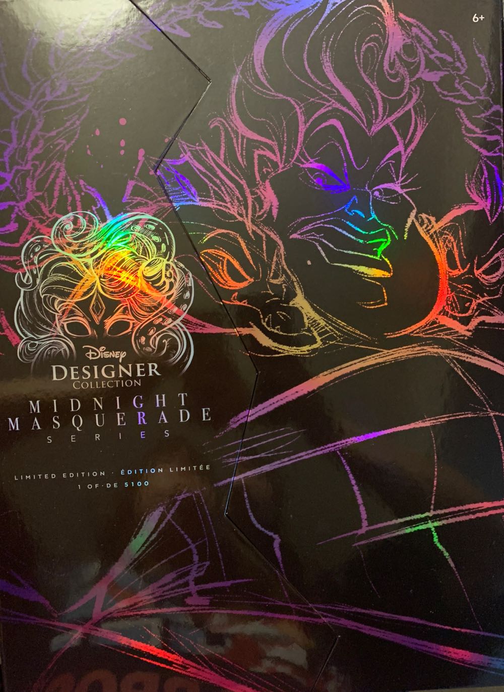 Ursula Disney Designer Collection Midnight Masquerade Le  action figure collectible [Barcode 460030982408] - Main Image 2