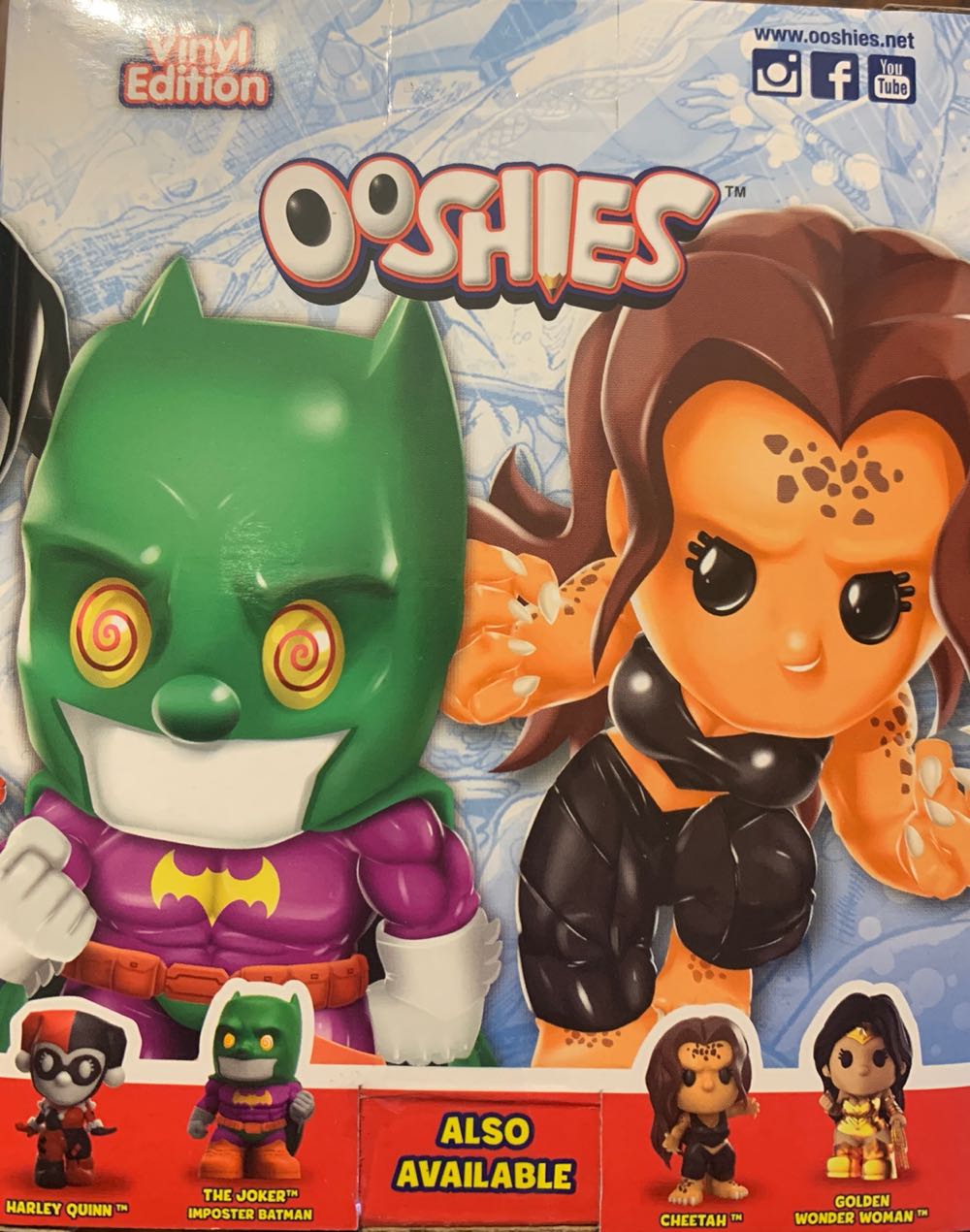 Ooshies Series 4 Dc Comics Joker  action figure collectible [Barcode 022286119474] - Main Image 2