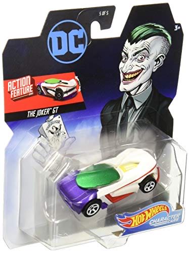 Joker Vehicle  (Hot Wheels) action figure collectible [Barcode 887961710038] - Main Image 1