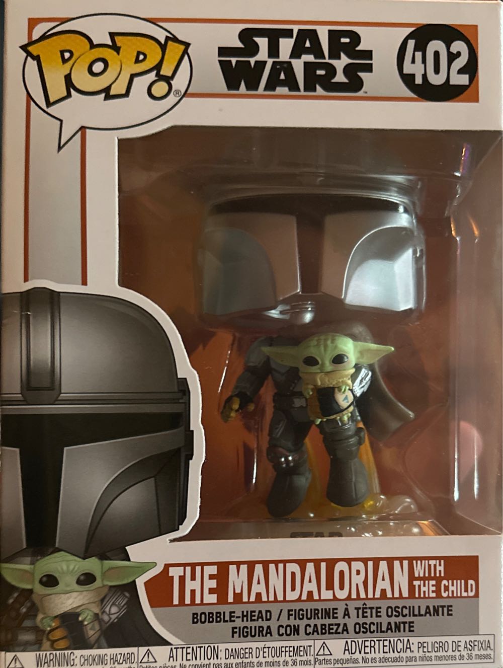 Mandalorian With The Child - Funko (Star Wars) action figure collectible [Barcode 889698509596] - Main Image 2